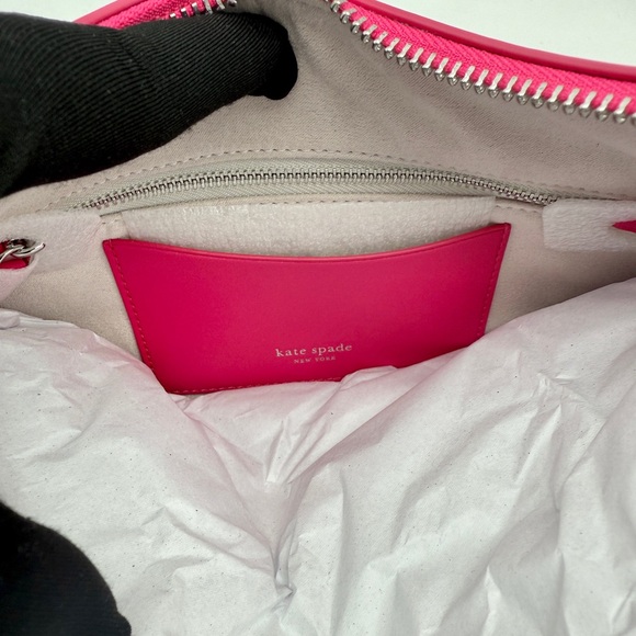 Kate Spade Grace Chain Shoulder Bag Rosehip Pink - Picture 7 of 16